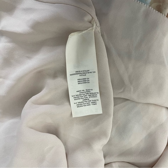 Wilfred x Aritzia Tempest Mini Smocked Chiffon Mini Dress Women's Sz S - Picture 10 of 10